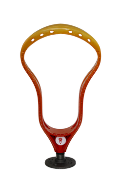 LaxDip Display Head (LaxRoom unbranded with a LaxDip Fade) - Pumpkin Orange