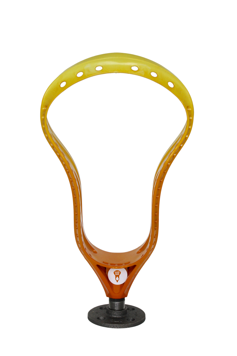 LaxDip Display Head (LaxRoom unbranded with a LaxDip Fade) - Mustard Yellow