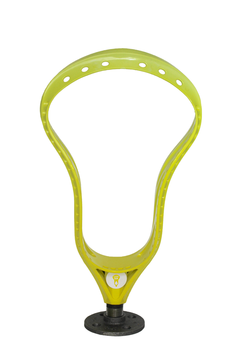 LaxDip Display Head (LaxRoom unbranded with a LaxDip Fade) - Lemon Yellow