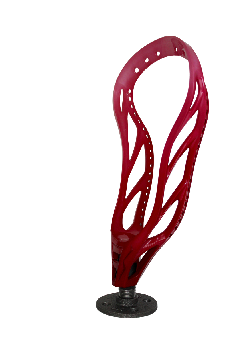 LaxDip Display Head (LaxRoom unbranded with a LaxDip Fade) - Maroon