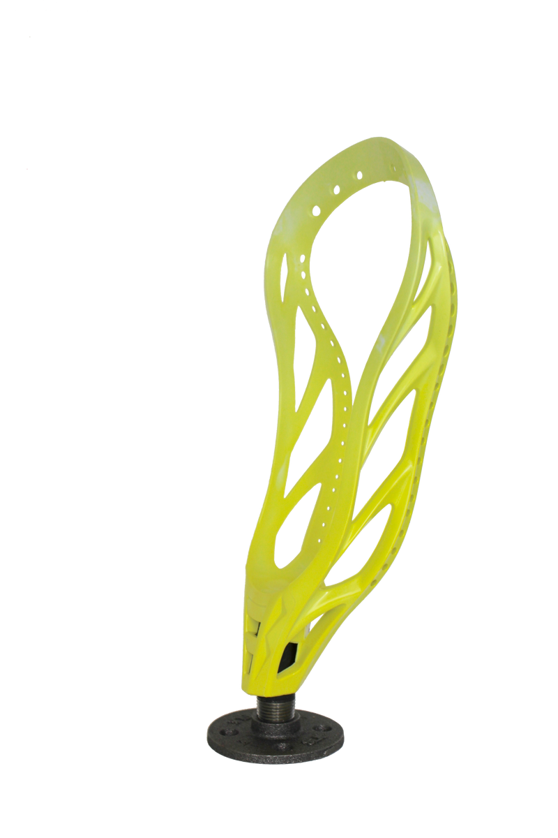 LaxDip Display Head (LaxRoom unbranded with a LaxDip Fade) - Neon Yellow