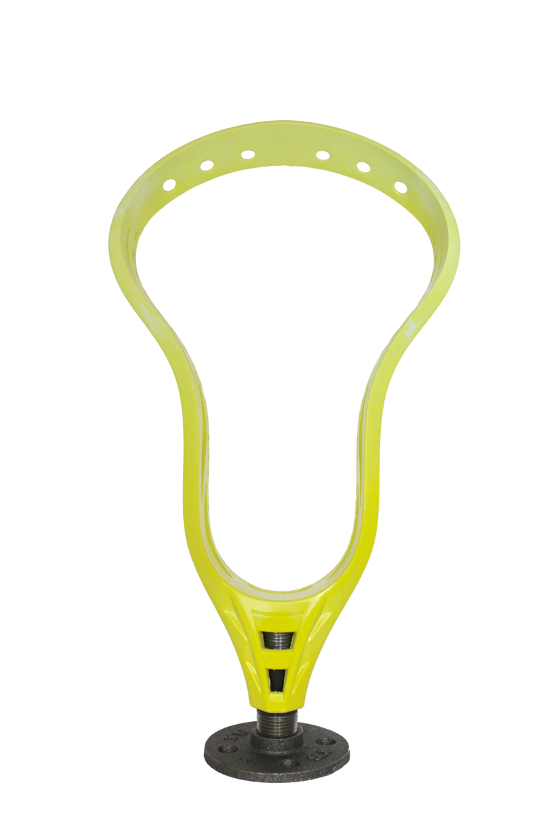 LaxDip Display Head (LaxRoom unbranded with a LaxDip Fade) - Neon Yellow