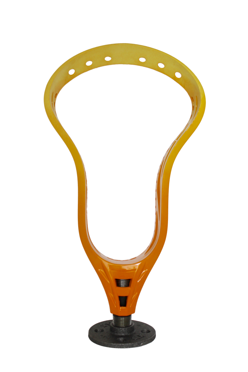 LaxDip Display Head (LaxRoom unbranded with a LaxDip Fade) - Athletic Gold